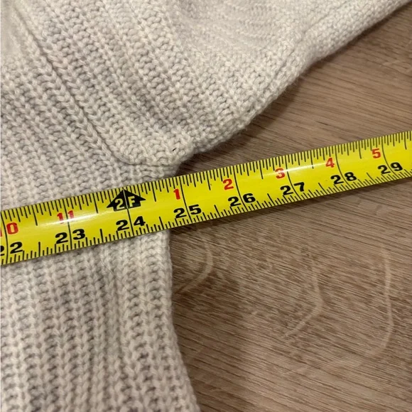 Athleta Azelea Mock Neck Wrap Wool Cashmere Size Large - Picture 6 of 7